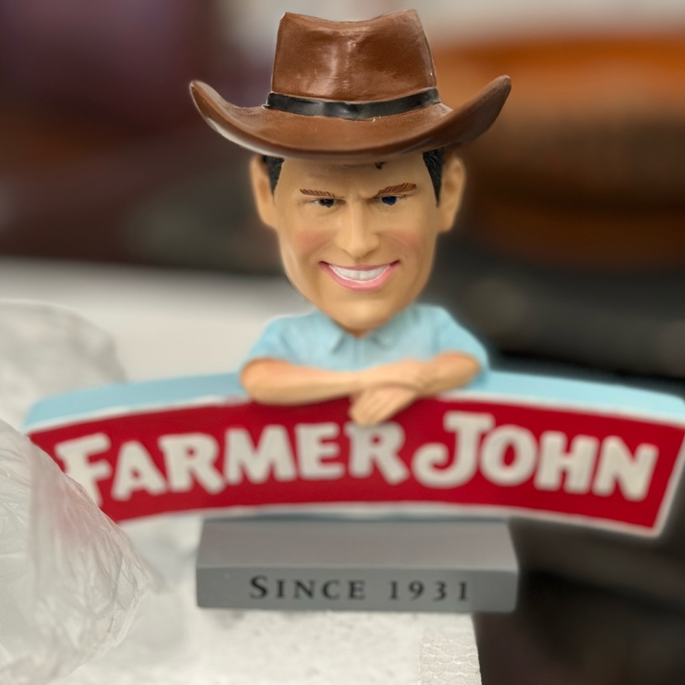 Farmer John Bobblehead Brand New in Box - Picture 6 of 8